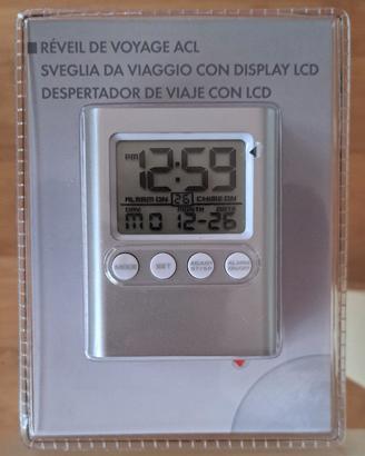 Sveglia da viaggio con display Lcd