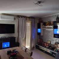 Mobiletto vetrina a LED blu