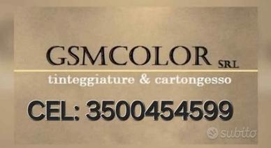 cartongesso pittura