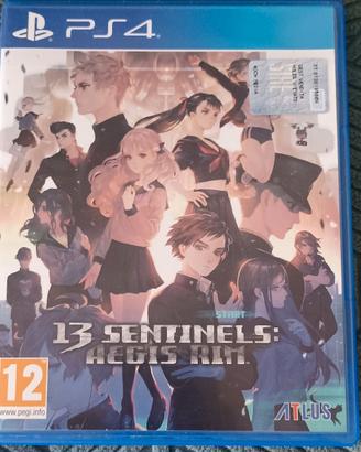 13 Sentinels Aegis Rim PS4 – PAL ITA – Come nuovo