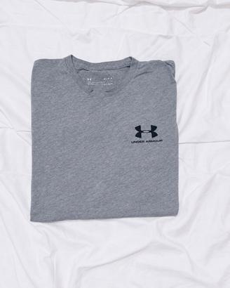 T-Shirt Under Armour Grigia Originale [M]