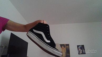 scarpe alte vans ward nere n.39