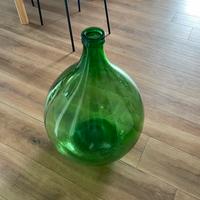 Damigiana vetro verde