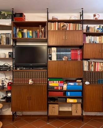 Libreria Teak anni 60