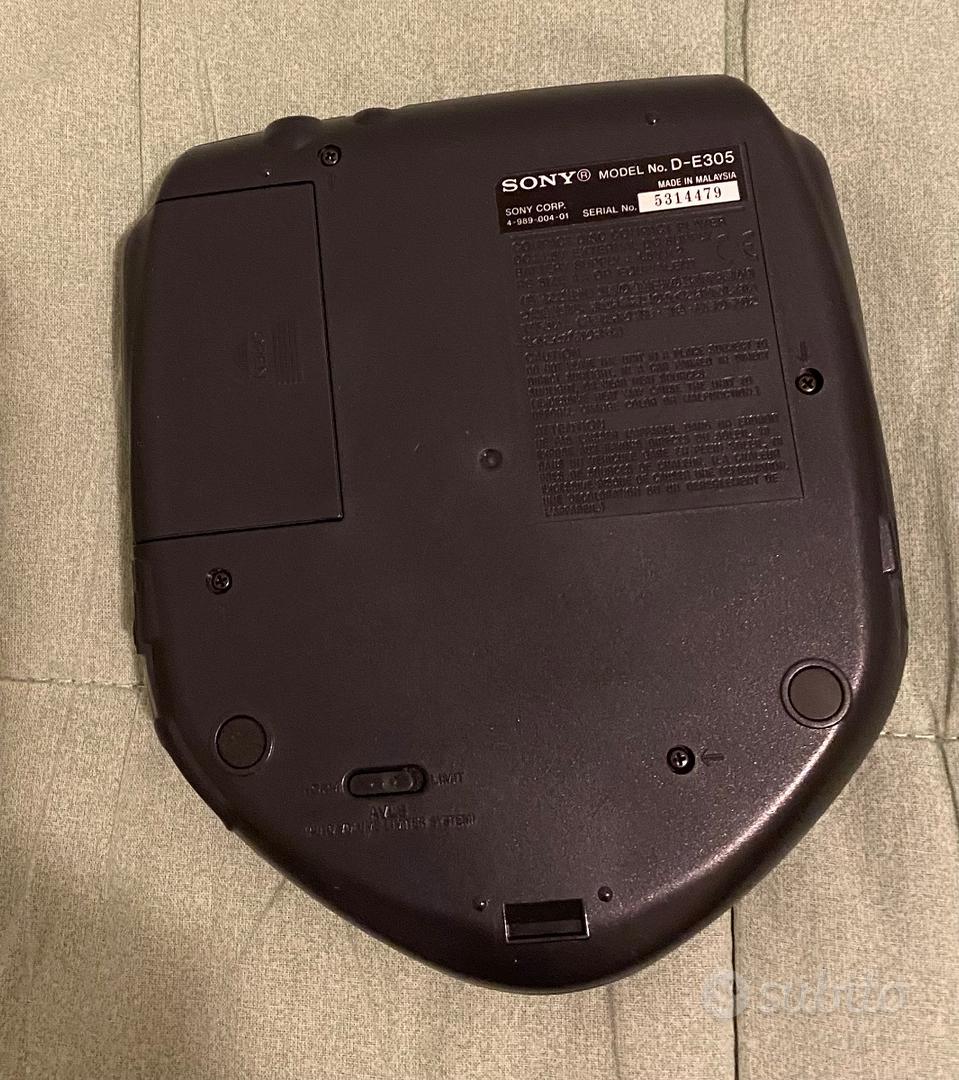 Sony D-e305 Discman ESP Lettore CD portatile - Audio/Video In vendita a  Milano