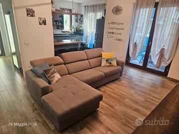 Divano Letto CHÂTEAU D'AX con Chaiselongue 