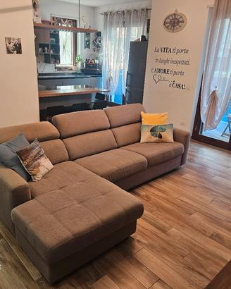 Divano Letto CHÂTEAU D'AX con Chaiselongue 