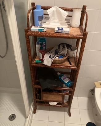 Etagere in legno di bamboo