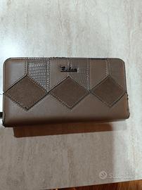 Portafogli Eslcc donna beige/marrone.