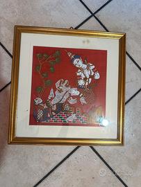 Quadro vintage orientale
