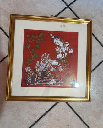 Quadro vintage orientale