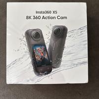 Action Cam Insta360 X5 8K Nera - NUOVA Sigillata
