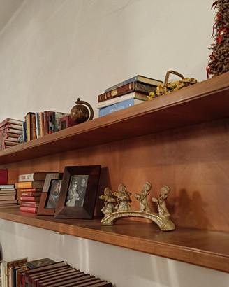 Mensole libreria legno