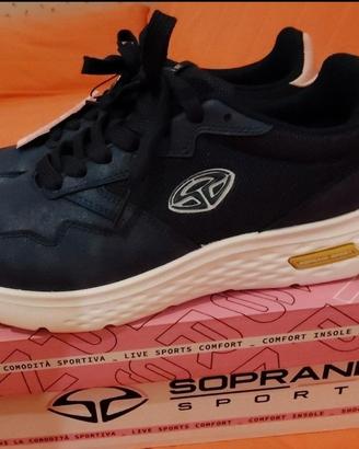 Scarpe blu Soprani