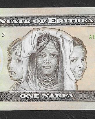 Eritrea - banconota circolata da 1 Nakfa P-13a