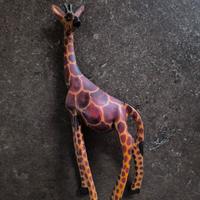 Giraffa in legno 
