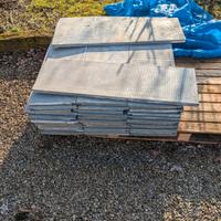 35 ripiani per scaffali in ferro