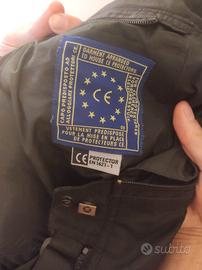 Pantalone moto invernale con protezioni 