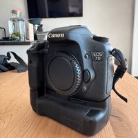 Canon 7D Body + Battery Grip