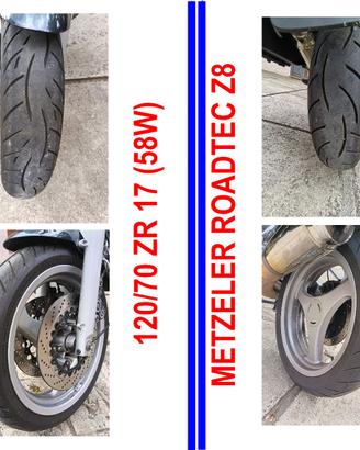 Gomme 120/70 zr 17 - 160/60 zr 18