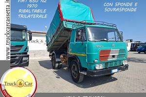FIAT 650 N2-1970-CASSONE RIBALTABILE TRILATERALE