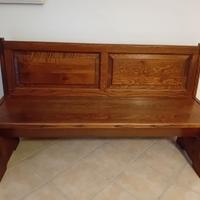 Due panche in rovere