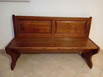 Due panche in rovere