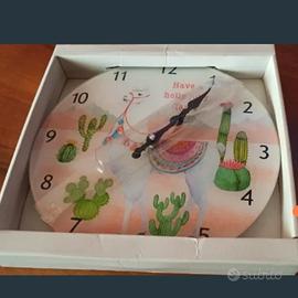 orologio da parete vetro