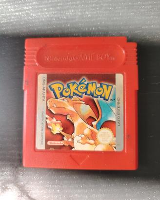 pokemon rosso gamboy prima edizione made in japan
