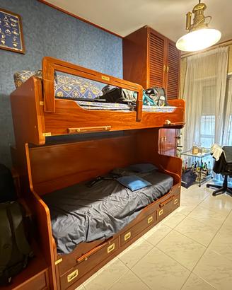 Cameretta letto singolo Ferrimobili Mattone a Varese - Sconto 30