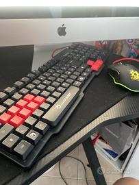 Mouse e tastiera da gaming