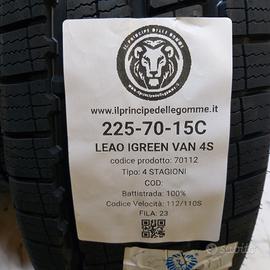 2 GOMME 225 70 15C LEAO A70112