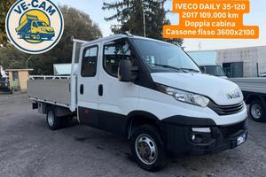 IVECO DAILY 35-120 DOPPIA CABINA CASSONE FISSO