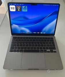 MacBook Air M2 512GB Argento - COME NUOVO