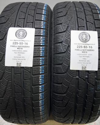 2 GOMME 225 55 16 PIRELLI A55069