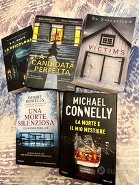 Libri genere thriller-suspense.