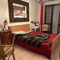 Letto matrimoniale in vimini