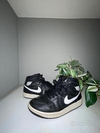 Jordan 1 Nere/Bianche 38.5