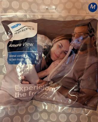 Maschera facciA Philips Respironics AmaraView CPAP
