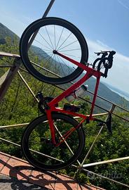 Bici corsa carbon parkpree 2 in 1