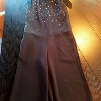 Twinset tuta abito strass bambina tg 8a