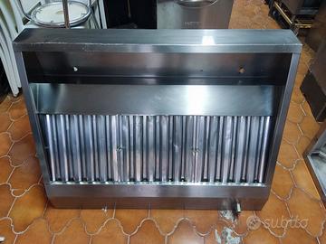 Cappa professionale in acciaio pesante 