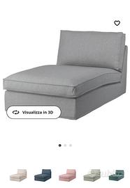 Chaise longue Kivik + fodera nuova