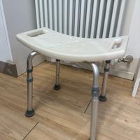 Sgabello per Doccia Regolabile in Altezza