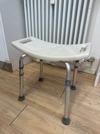 Sgabello per Doccia Regolabile in Altezza