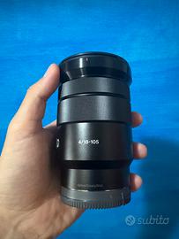 Sony pz 18-105 f4 obiettivo lente