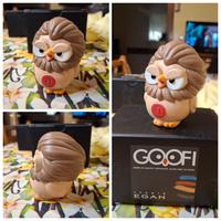 Gufo Egan Leone dipinto a mano