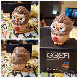 Gufo Egan Leone dipinto a mano