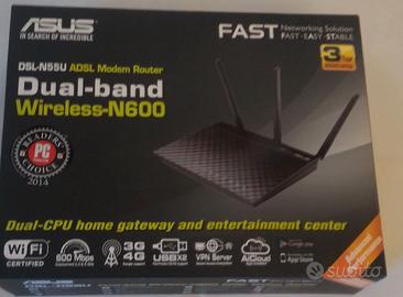 Asus DSL-N55U Dual Band Wireless-N600 Gigabit