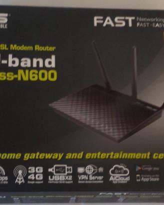 Asus DSL-N55U Dual Band Wireless-N600 Gigabit
